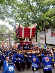 枚岡神社「秋郷祭２日目」