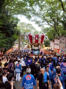 枚岡神社「秋郷祭２日目」