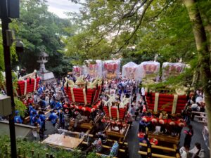 枚岡神社「秋郷祭2日目」