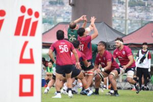 花園近鉄ライナーズ、攻守に圧倒しホーム初勝利！