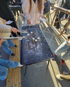 アーバンケア稲田「もちつき大会」開催