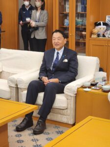 FC大阪 東大阪市長表敬訪問