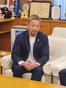 FC大阪 東大阪市長表敬訪問