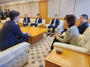 FC大阪 東大阪市長表敬訪問