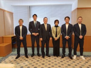 FC大阪 東大阪市長表敬訪問