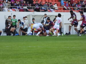 花園近鉄ライナーズ vs NEC グリーンロケッツ東葛