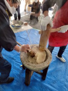 アーバンケア八戸ノ里　もちつき大会