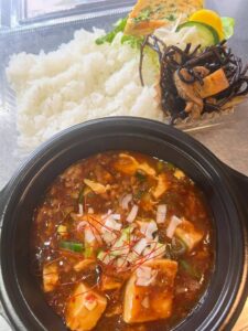 今日の日替りは麻婆豆腐です♪