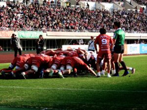 【ラグビー】大阪ダービー　花園近鉄ライナーズvsドコモレッドハリケーンズ