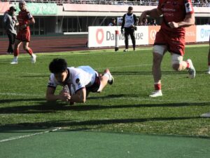 【ラグビー】大阪ダービー　花園近鉄ライナーズvsドコモレッドハリケーンズ