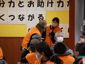 第1回 アーバンケア八戸ノ里「安心・声かけ・つながり訓練」