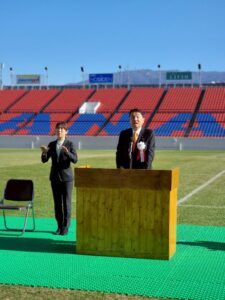 令和八年東大阪二十歳の記念式典が晴天の中開催されました。