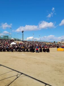 強風の中でも開催された「令和8年 東大阪市消防出初式」