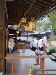 2026年2月3日、東大阪市の枚岡神社にて節分祭が開催されました。