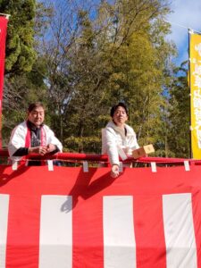悪鬼邪鬼を祓い春を迎える 　 瓢箪山稲荷神社 節分祭・福豆まき