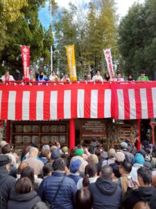 悪鬼邪鬼を祓い春を迎える 瓢箪山稲荷神社 節分祭・福豆まき