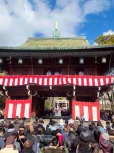 令和8年2月3日、石切神社にて節分祭が斎行されました。