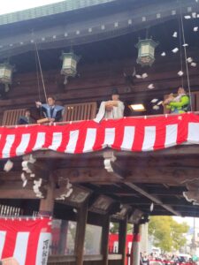 令和8年2月3日、石切神社にて節分祭が斎行されました。