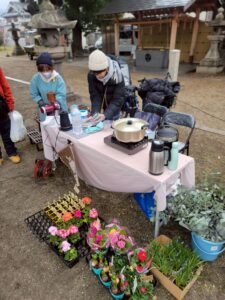 雪の中でも笑顔あふれる一日　2/8（日）開催「ご縁つながる花むすび市」
