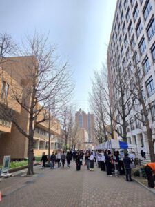 3月29日、近畿大学のオープンキャンパスに行ってきました。