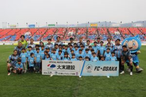 3月29日　14：00キックオフ Jリーグ 百年構想リーグ　FC大阪VSアルビレックス新潟