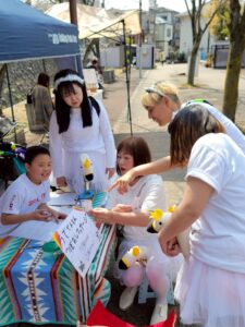 「日新高校桜まつり」＆「第6回子宝マルシェ」 に行ってきました！