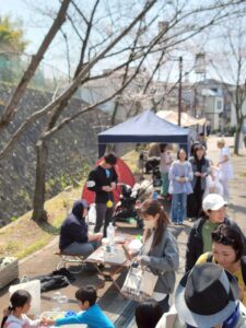 「日新高校桜まつり」&「第6回子宝マルシェ」 に行ってきました!