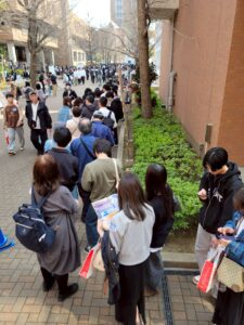 3月29日、近畿大学のオープンキャンパスに行ってきました。