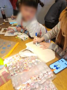 4月のてらこもんず開催　オリジナルトートバック作成！