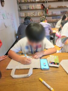 4月のてらこもんず開催　オリジナルトートバック作成！