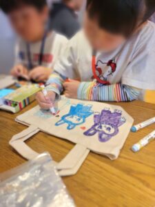 4月のてらこもんず開催　オリジナルトートバック作成！