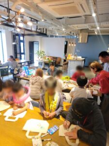 4月のてらこもんず開催　オリジナルトートバック作成！