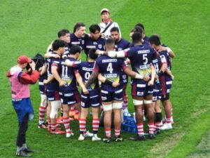 花園近鉄ライナーズvsドコモレッドハリケーンズ(大阪ダーヒー)