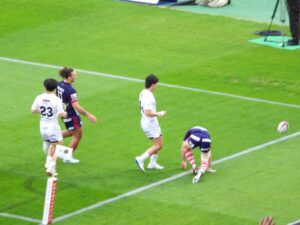 花園近鉄ライナーズvsドコモレッドハリケーンズ(大阪ダーヒー)