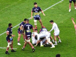 花園近鉄ライナーズvsドコモレッドハリケーンズ(大阪ダーヒー)