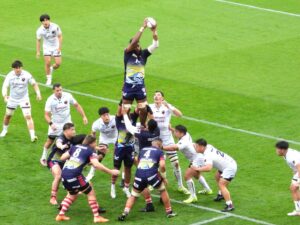 花園近鉄ライナーズvsドコモレッドハリケーンズ(大阪ダーヒー)