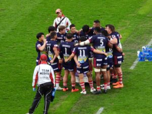 花園近鉄ライナーズvsドコモレッドハリケーンズ(大阪ダーヒー)