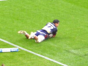 花園近鉄ライナーズvsドコモレッドハリケーンズ(大阪ダーヒー)