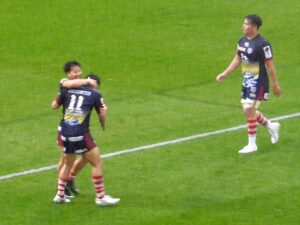 花園近鉄ライナーズvsドコモレッドハリケーンズ(大阪ダーヒー)