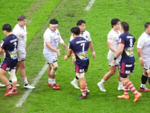 花園近鉄ライナーズvsドコモレッドハリケーンズ(大阪ダーヒー)