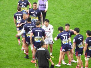 花園近鉄ライナーズvsドコモレッドハリケーンズ(大阪ダーヒー)