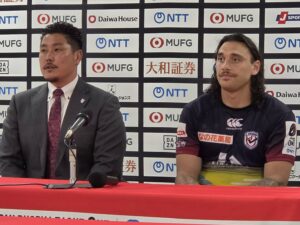 花園近鉄ライナーズvsドコモレッドハリケーンズ(大阪ダーヒー)