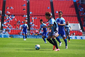 4月11日　14：03キックオフ Jリーグ 百年構想リーグ　FC大阪VSカターレ富山