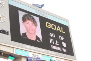 4月29日　14：03キックオフ Jリーグ 百年構想リーグ　FC大阪VS徳島ヴォルティス