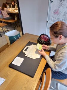 4月のてらこもんず開催　オリジナルトートバック作成！