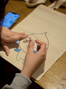 4月のてらこもんず開催　オリジナルトートバック作成！