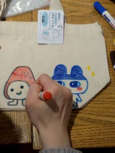 4月のてらこもんず開催　オリジナルトートバック作成！