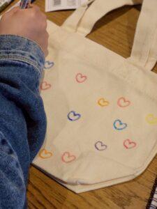 4月のてらこもんず開催　オリジナルトートバック作成！