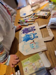 4月のてらこもんず開催　オリジナルトートバック作成！