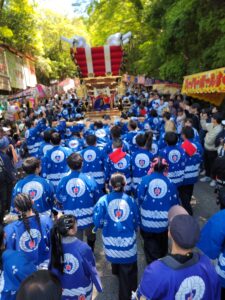 枚岡神社　小太鼓祭り